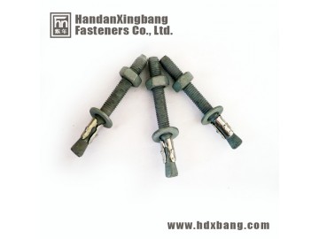 HDG wedge anchor with steel clip made in handan 